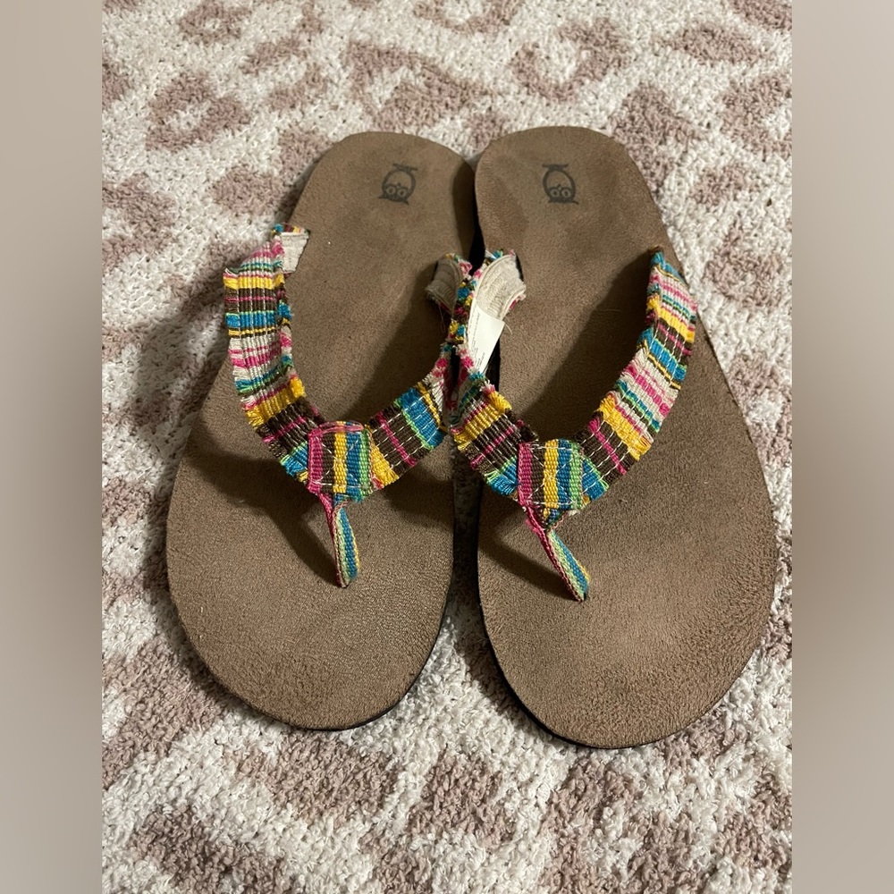 Target Flip Flops Sz 11 Worn Once